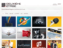 Tablet Screenshot of deuxieme-etage.com